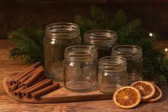 Kerzenglas für Gelkerzen